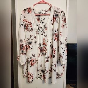 Womens floral blouse